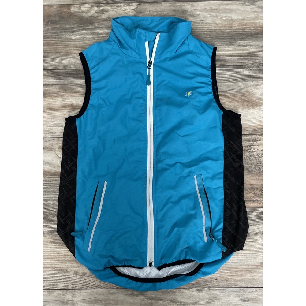 Firefly Teal Womens Size M High Visibility Reflective Cycling/Running Vest
